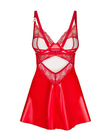 ALIOSA Chemise&Thong Koszulka + stringi S-3XL