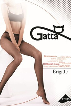 Rajstopy Gatta Brigitte kabaretka wz.06 1-4 nero/czarny