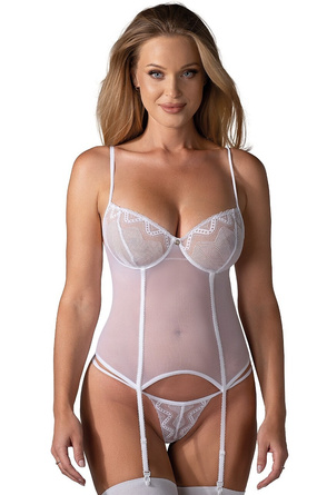 ALiSSIUM Corset Gorset + stringi XS-2XL 