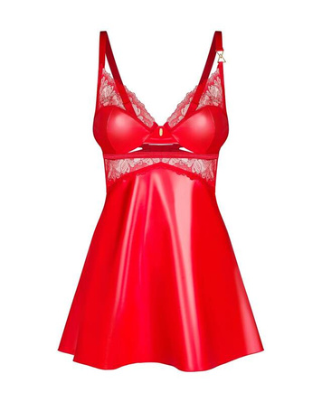 ALIOSA Chemise&Thong Koszulka + stringi S-3XL