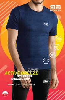 Koszulka Gatta 42045S T-shirt Active Breeze Men grafit