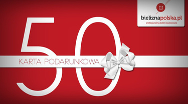 Karta podarunkowa o wartości 50, 100,150,200, 250 zł 