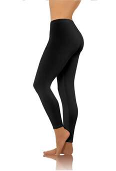 P1060 Long Legginsy damskie z bawełny S-4XL