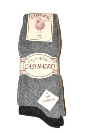 7703 CASHMERE A'2 4Skarpety meskie z wełny 43-46 OSTAT SZT