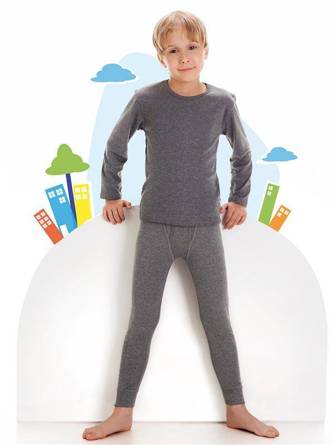 Kalesony Cornette Kids Thermo Plus 98-128 czarny