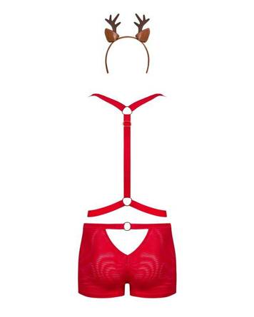 Komplet Obsessive Mr Reindy Set czerwony