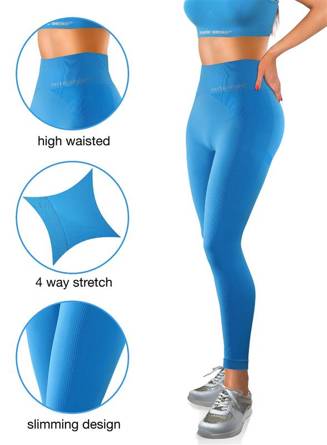 Legginsy Sesto Senso Women Thermofit XXS-XL turkusowy