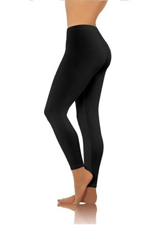 P1060 Long Legginsy damskie z bawełny S-4XL