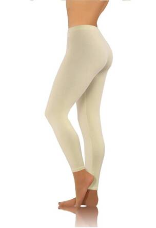 P1060 Long Legginsy damskie z bawełny S-4XL 