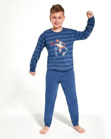 Piżama Cornette Young Boy 268/135 Soccer dł/r 134-164 jeans